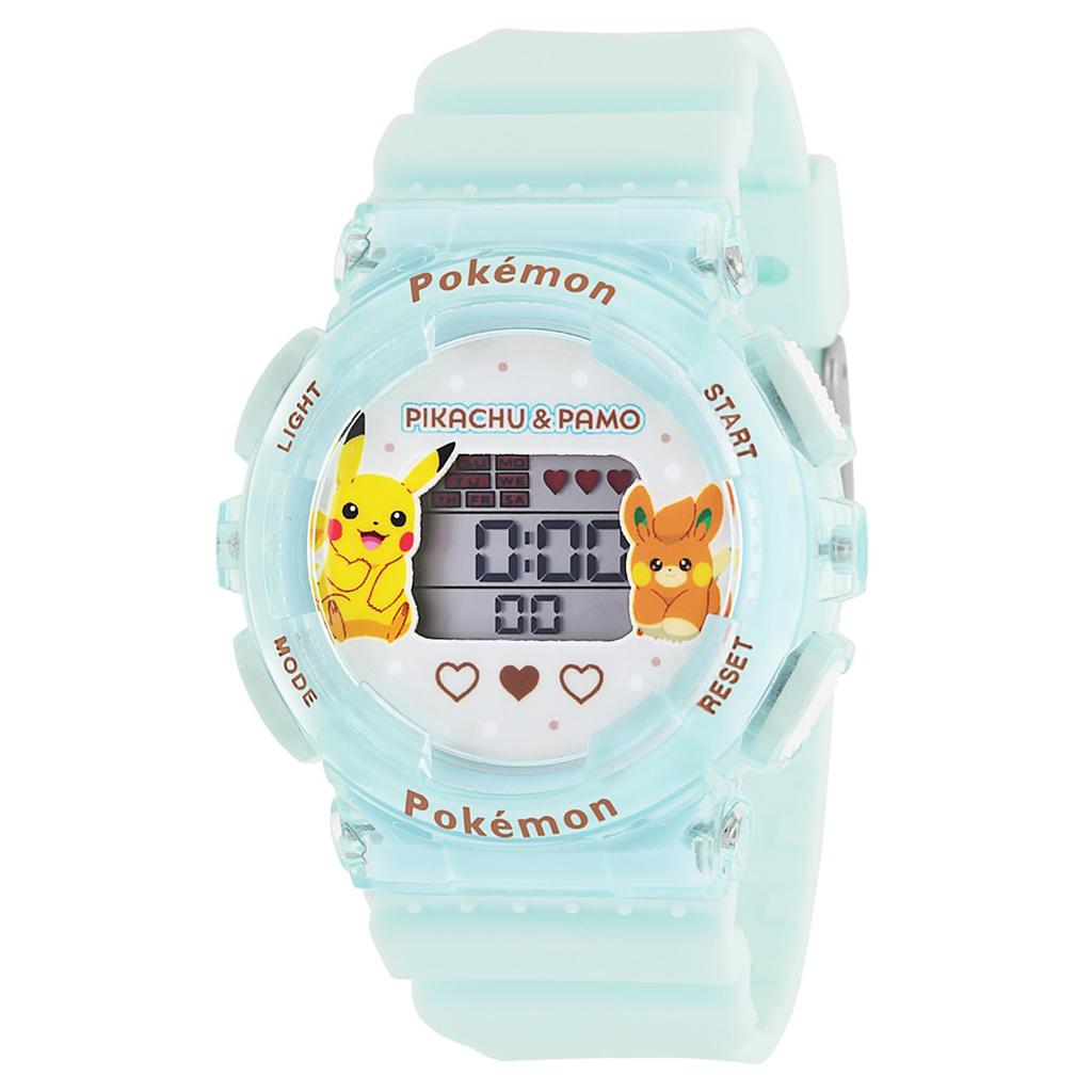 Pokemon J-Axis Pokemon Pikachu Pamo Digital Watch CP3A0002-BL Boys' Blue