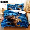 Comforter Eagle Bedding Set 3D Bedding Digital Printing Queen Size Bedding Set Fashion Design