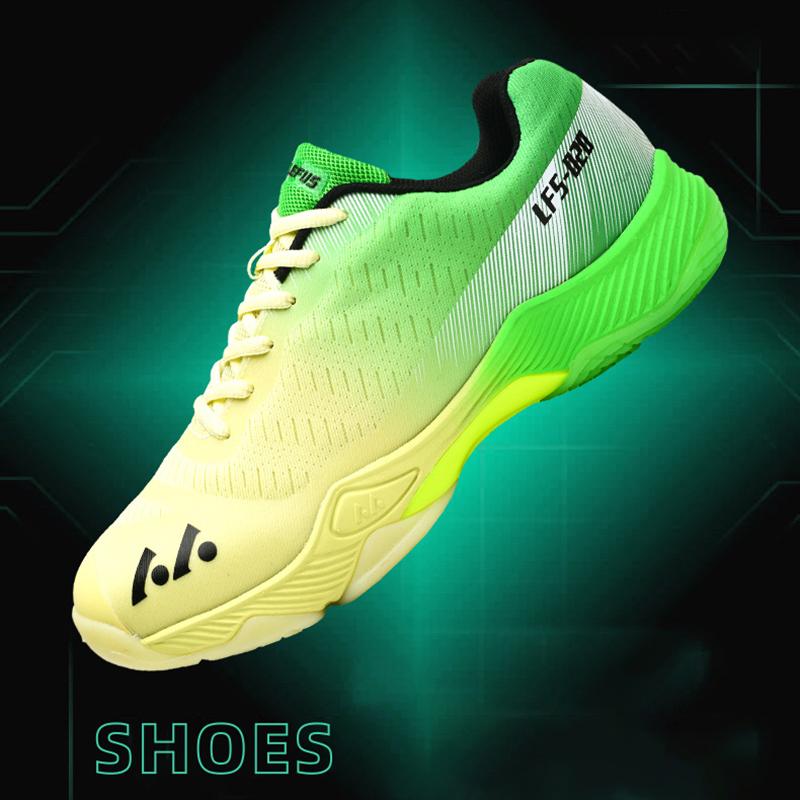 LEFUS Professional Table Tennis Shoes Breathable Outdoor Sports Training Comfortable Badminton Light Weight Sneakers