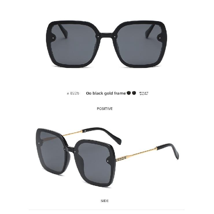 Women's Polarized Sunglasses, European and American Trendy, Unique Retro Sunglasses for Driving, Sunshade, Light Luxury Style