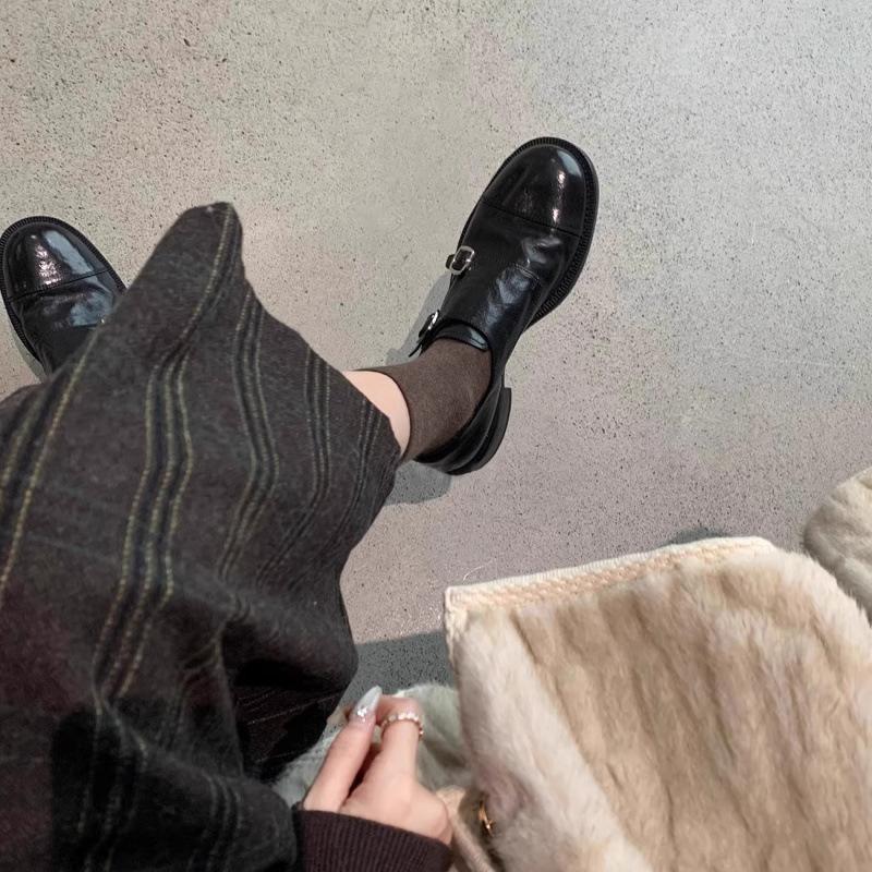 Sheepskin version~ exquisite engraved baroque single shoes Mengke leather shoes women's shoes genuine leather small leather shoes