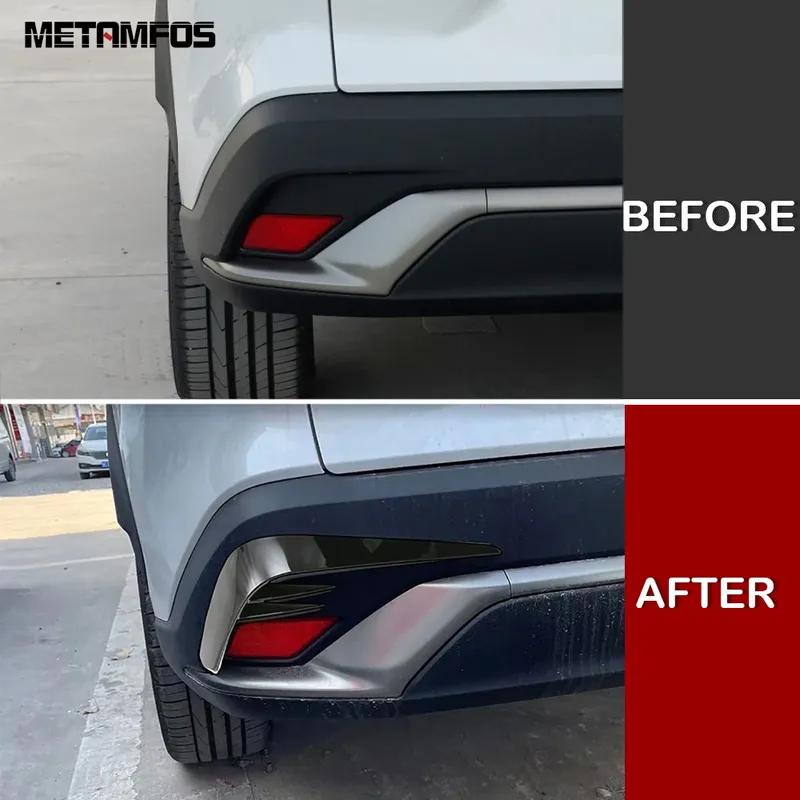 Car Accessories For Toyota Corolla Cross Hybrid -2025 2026 Rear Fog Light Lamp Eyelid Eyebrow Foglight Grille Foglight Trim