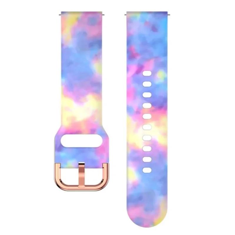 18mm 20MM 22mm řemínek Pro Redmi Watch 5 lite/ Xiaomi Mi Watch 5 Active Náramek Tištěný Silikonový Náramek Sportovní pásek Příslušenství