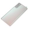 Replacement Back Glass Cover for Samsung Galaxy S21 Plus Rear Glass Door Cover with Pre Installed Camera Lens Silver