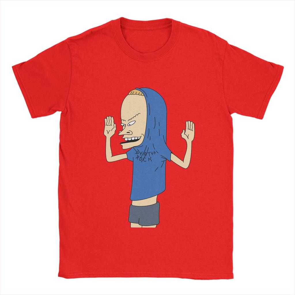 MTV Beavis And Butthead 4 TShirt for Men Women  Awesome Pure Cotton Tee Shirt O Neck Short Sleeve T Shirts Summer Clothing