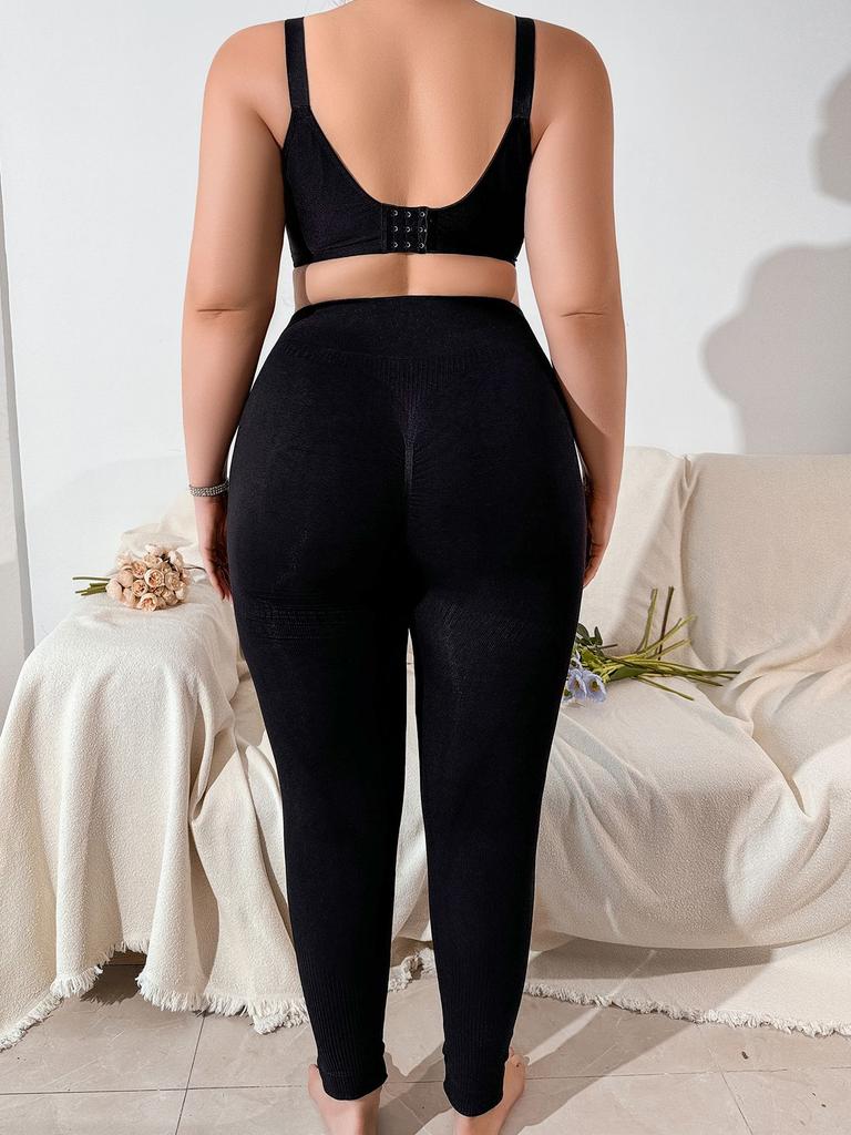 Winter Warme Unterteile Einfarbig Verdicktes Samt Warmes Unterteil Hohe Taille Hochelastische Hose Nach oben Drückende Enge Strumpfhose Damen