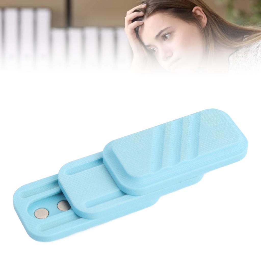 Slider Toy Fiberglass Enhanced Concentration Portable Metal Finger Push Decompression Toy with Stora