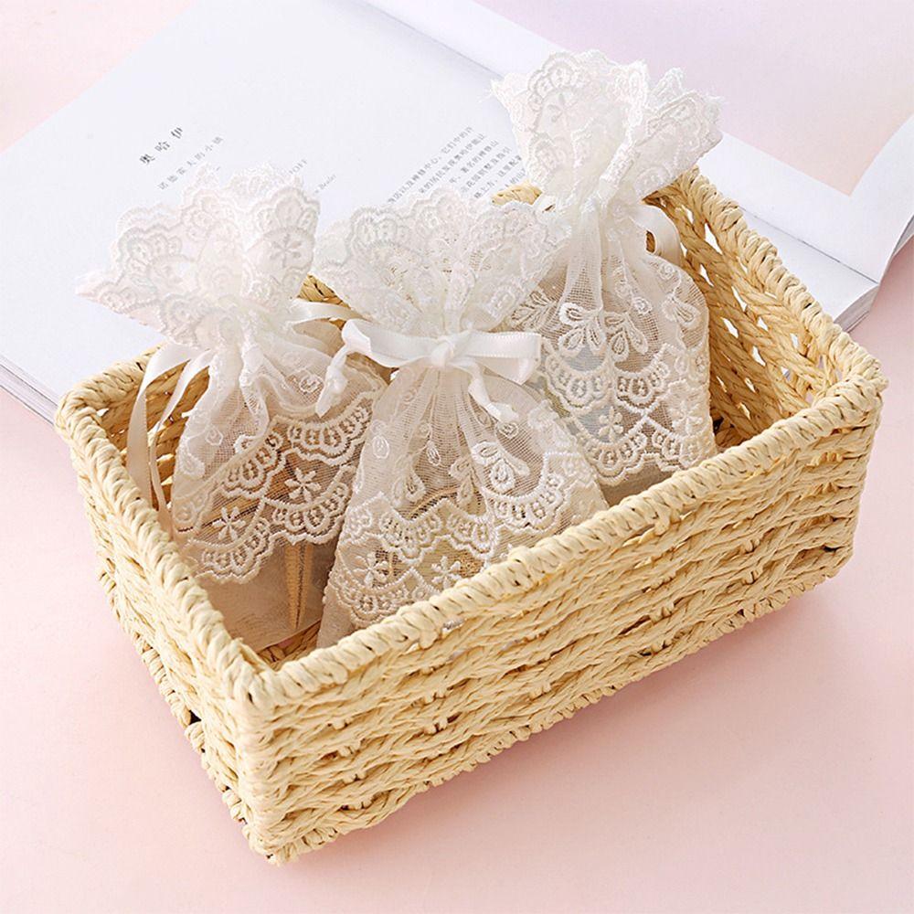 Gauze Gift Bag Festival Favor Storage Bag Reusable Lace Sachet  Party Supply