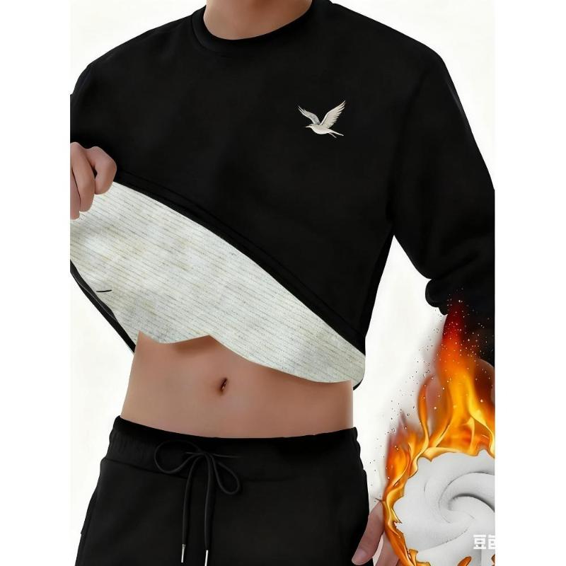 

Soft & Stretchable, Men s Thermal Shirt, Ideal for Work From Home & Lazy Weekends XXL чёрный