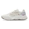 Algodão Doce Moda Retrô Antiderrapante Resistente ao Desgaste Leve Cano Baixo Sapatos Casuais Tênis Feminino Branco Rosa 122528889-3