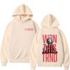 Singer Zahide Tour 2026 Merch Graphic Hoodies Men Women Aesthetic Trend Pullover Long Sleeves Hip-hop Casual Vintage Sweatshirts