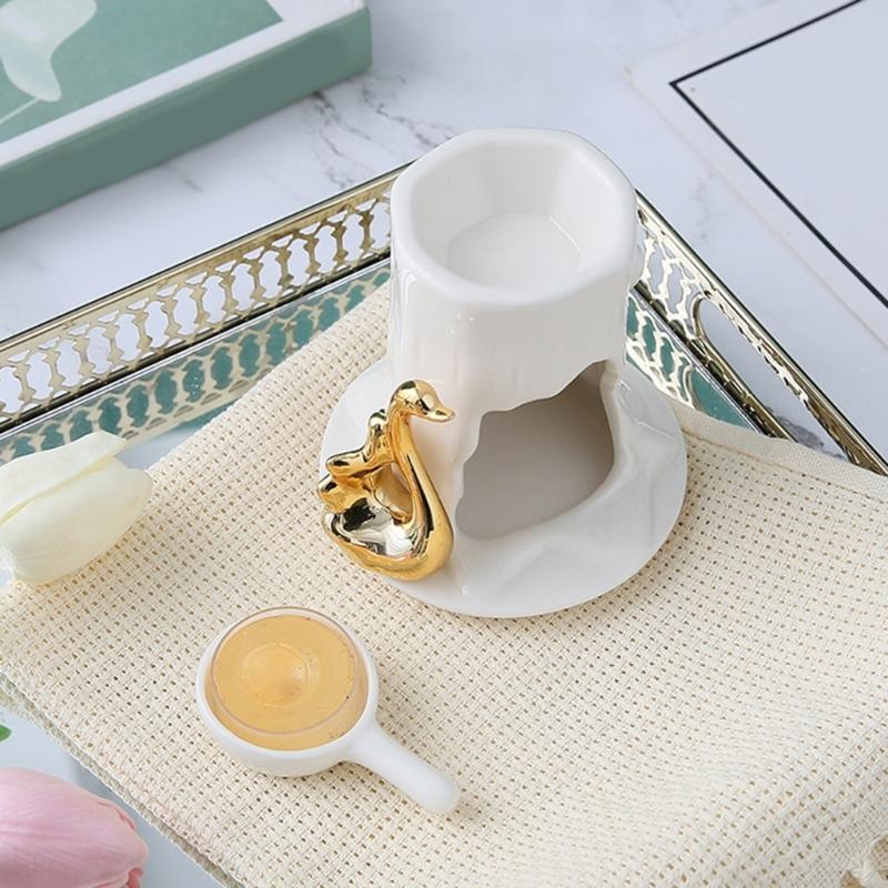 Wax Melt Burners Essential Oil Burners,Oil Burners Tealight Wax Warmer Aromatherapys Holder Candle Scented Diffuser