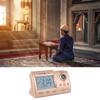 Multi-purpose Automatic Digital Clock Hijir Calendar Prayer Alarms Tabletop Muslim Clock  Mecca