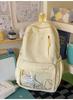 Schoolbag Korean polka dot star schoolbag women's 1011 new junior high school girls high school backpack college style commuter backpack