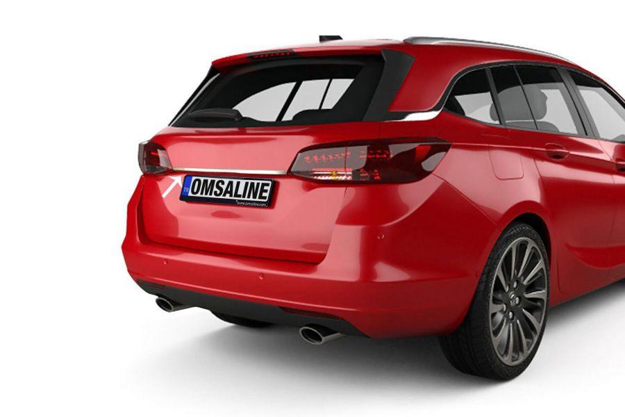 

Хром планка над номером (SW, нерж) для Opel Astra K 2016-2021 гг