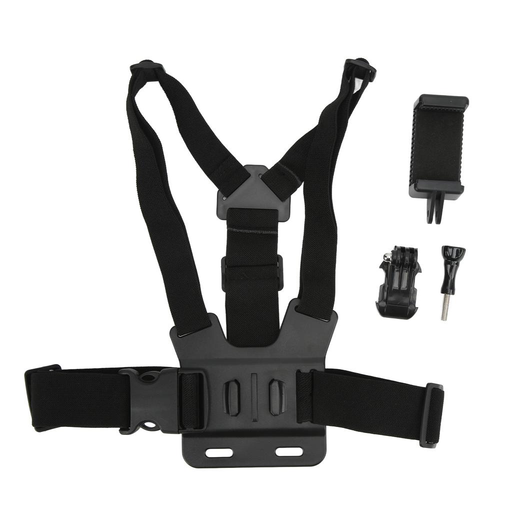 Verstelbare Actiecamera Borstband Buiten Live Mobiele Telefoon Borstband Borstbevestiging Harnas Borstband voor Osmo Action 6