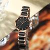 Swiss Style Womens Watch Minimalist Fashion Ceramic Strap Quartz Wristwatch