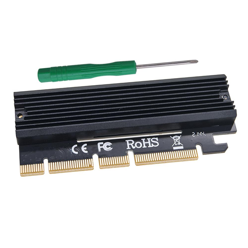 

1× M.2 PCIe NVMe SSD to PCI-E Express 3.0 X4 X8 X16 Adapter Card Full Speed 2280