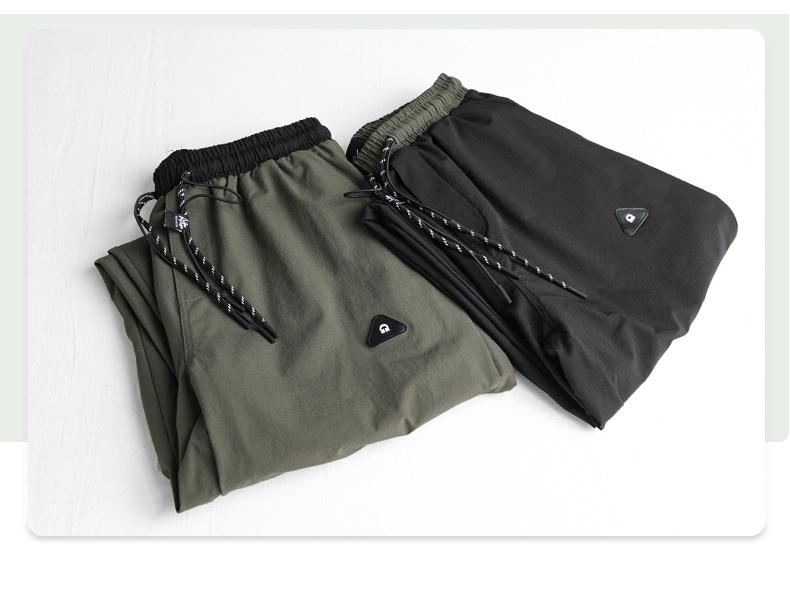 Men's Loose Fit Casual Pants K213 - Comfortable Outdoor Workwear for Spring and Summer
