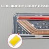 2 X LKW-Anhänger-Rücklichter 12V 24V Traktorlicht LED-Rücklicht für Anhänger Wohnwagen Rücklicht Fahrlicht Blinker