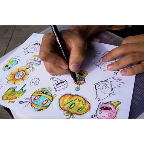 Canson Maruman XL Bristol Spiral A4 50 31078A021 Pen, Sheets,