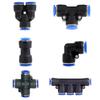 Pneumatic Fittings Pipe Connectors Quick Release Connector PU PY PK PE PV SA Air Tube 4mm 6mm 8mm 10mm Push In Hose Couping