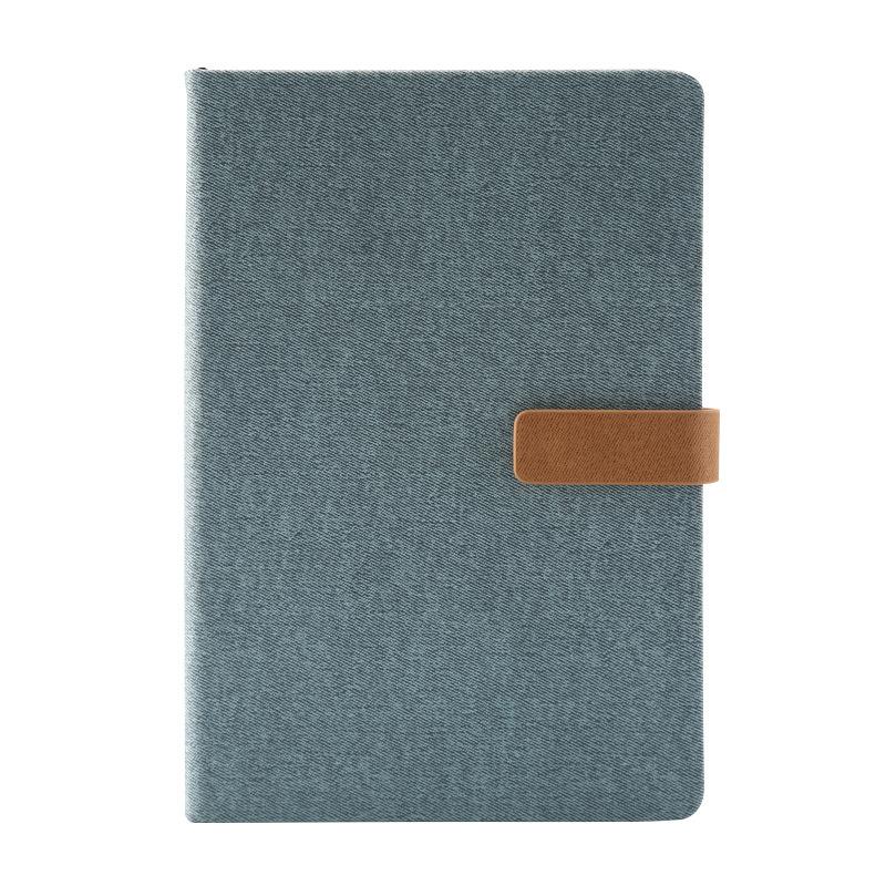 New Contrast Color Hardcover Cloth Notepad Student Diary Wireless Binding Gift Stationery Customized Logo 100 Sheets