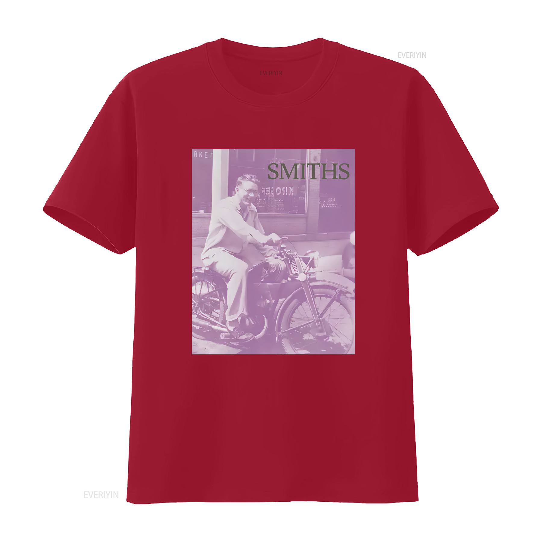 

THE SMITHS Bigmouth Strikes Again 1986 Promo Organic T Shirt Morrissey vintage Washed streetwear Stylish Unisex Soft S