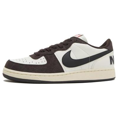 Terminator Basso Velluto Marrone Cocco Sneakers Unisex Nero Vela Latte di Cocco FN7815-200