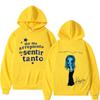 Karol G Album No Me Arrepiento De Sentir Tanto  Graphics Hoodie Men Fashion Long Sleeves Casual High Quality Sweatshirt Tops