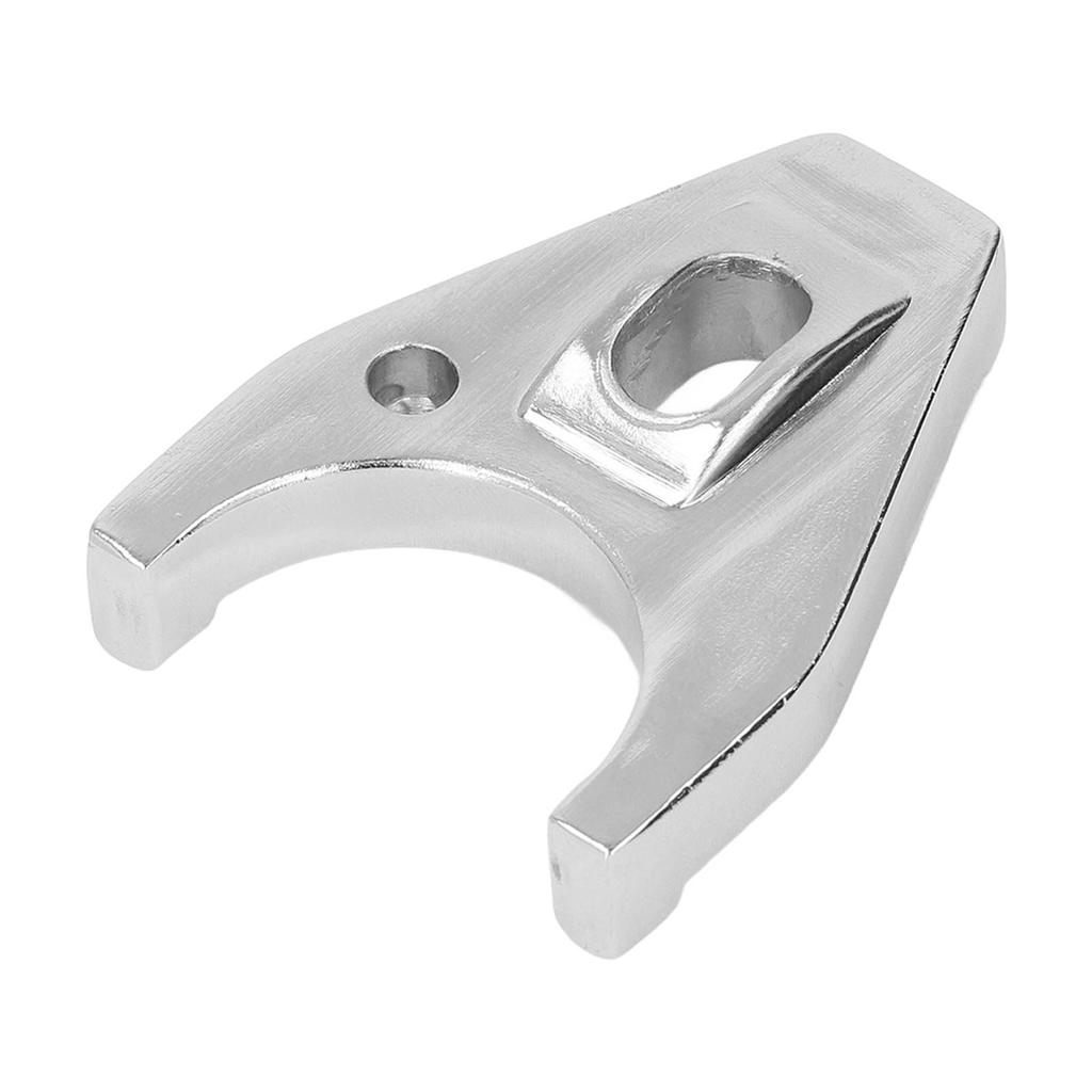 Distributor Clamp Chrome Billet Aluminum Hold Down Clamp with Bolt Replacement for CHEVY DISTRIBUTORS V8 V6