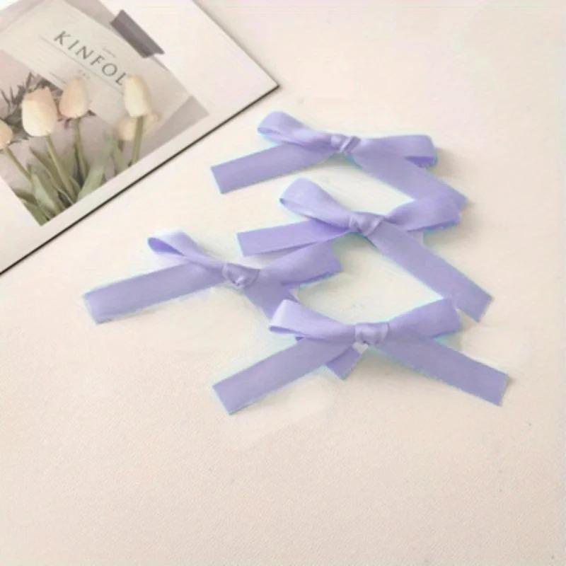 

20PCS Sweet Ballet Style Hair Clip with Colorful Ribbon and Cute Bow for Girls 20pcs фиолетовый
