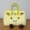 Jllycat Cute Fluffy Platinum Doll Crossbody Elf Handbag