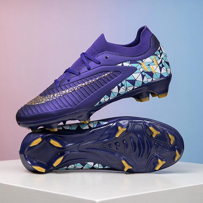 New Children'S Football Shoes Low-Top Men'S And Women'S Outdoor Grass Game Training Football Shoes