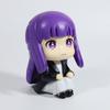 Anime Frieren:Beyond Journey's End Schau nach oben Puppe Fern Frieren Stark Niedliches Modell Sitzende Haltung Spielzeugsammlung Actionfigur Puppe