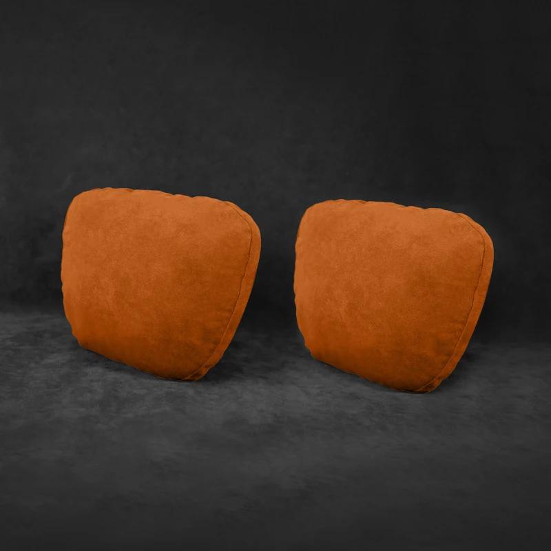 Italy Super Suede Car Maybach Design Headrest for Teala Model 3 Y X S Highland Mercedes Benz C W204 W205 W206 W212 W213 W177