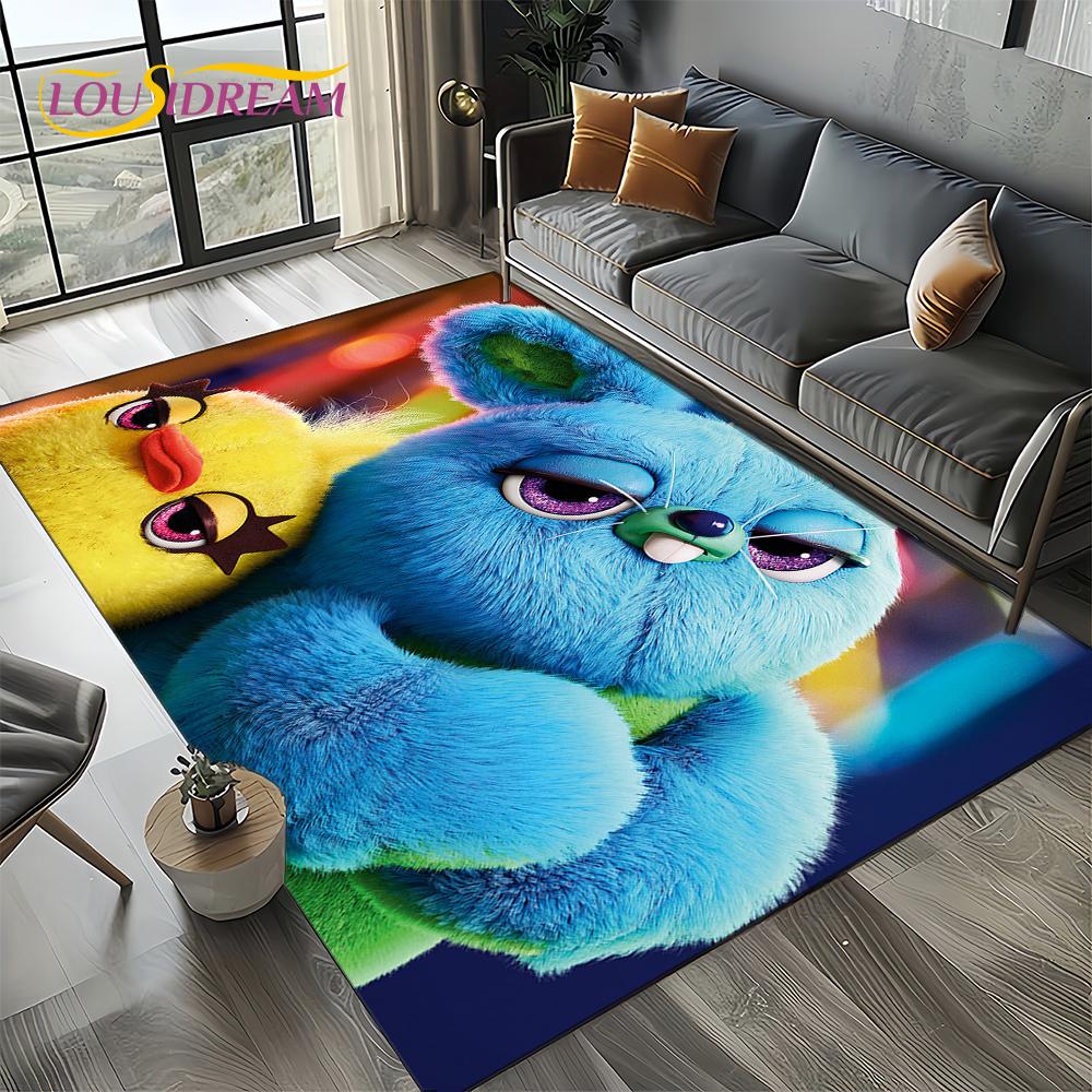 27 Style Toy Story  Cartoon 3D Carpet Rug for Bedroom Living Room Home Sofa Decoration,kid Game Large Decor Floor Mat Gift