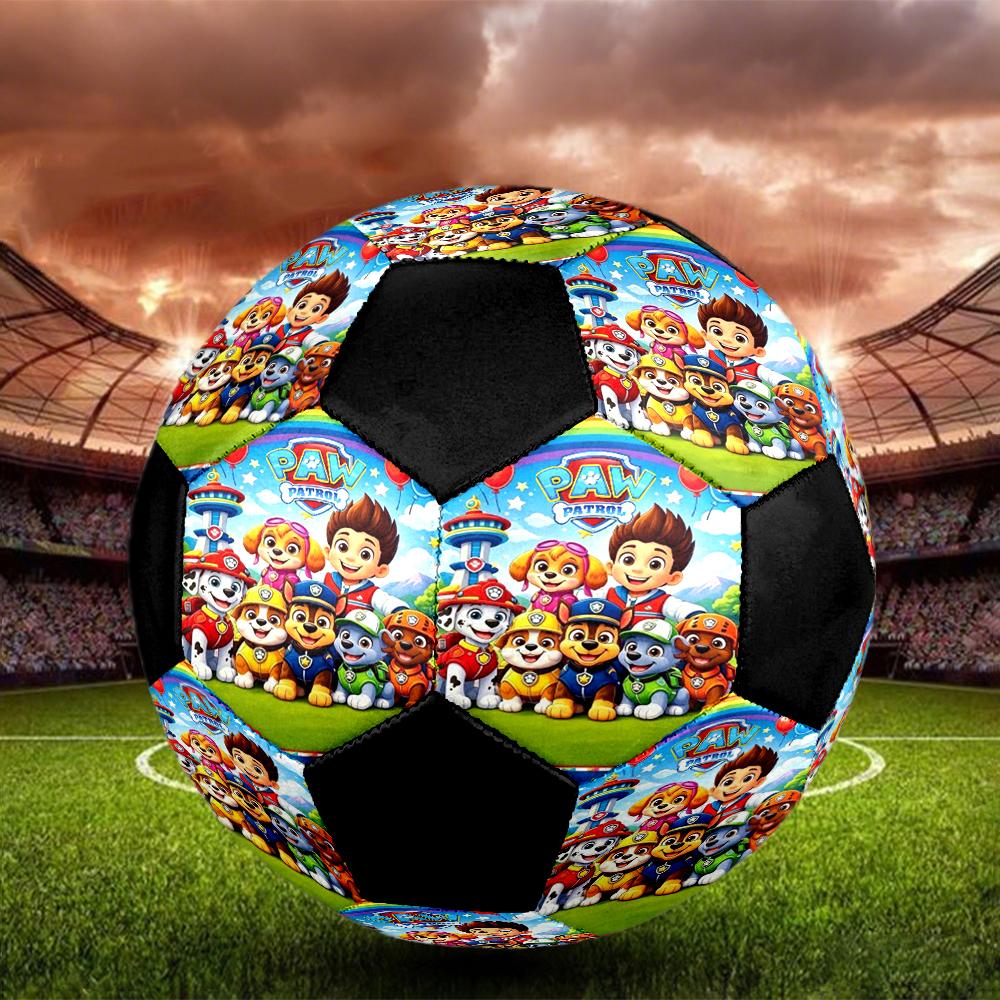 PAW Patrol Theme Size 5 Soccer Ball, Suitable for Both Indoor and Outdoor Matches, a Gift Suitable for Everyone.