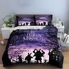 Walking with Strangers Design Bedding Duvet Cover Set Duvet Cover Pillowcases  (1*Duvet Cover 2*Pillowcases, without duvet insert)