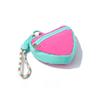 Fashion Colorful Love Heart Storage Bag Zipper Anti Loss Earphone Bag Backpack Pendant