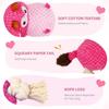 1pc Dog Plush Toy for Chewers, Dog Squeaky Toys,Stuffed Animals Toys with Cotton Material and Crinkle Paper,Durable Chewing Toys