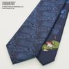 Peanuts Snoopy Tie PND48159 Navy Blue SNOOPY Business Brand Tie Gift