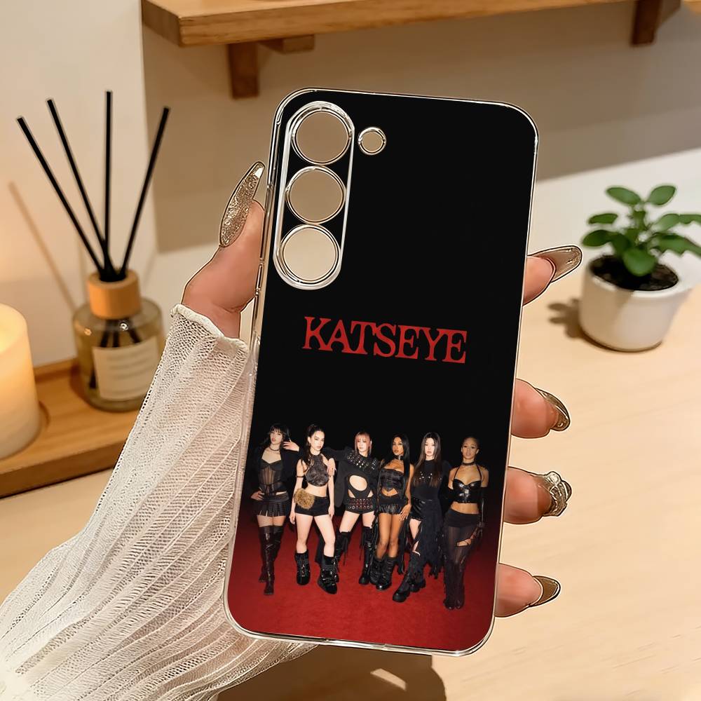 Hot Music K-KATSEYE Phone Case For Samsung A10 A12 A31 A40 A70 Transparent Cover Samsung a31