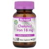Bluebonnet Nutrition Chelated Iron 18mg Veg Capsules 90 Tablets 1 Pcs