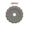 50pcs Solid Color Round Silicone Beads 12mm Flower Silicone Beads  For Bracelet Making