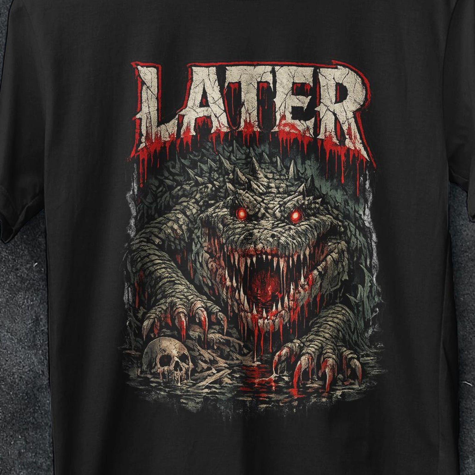 Later gator t shirt, Later Gator Alligator Summer, Funny Graphic Tees, After A While Crocodile shirt, Crocodile Shirt, After While, gift 3XL