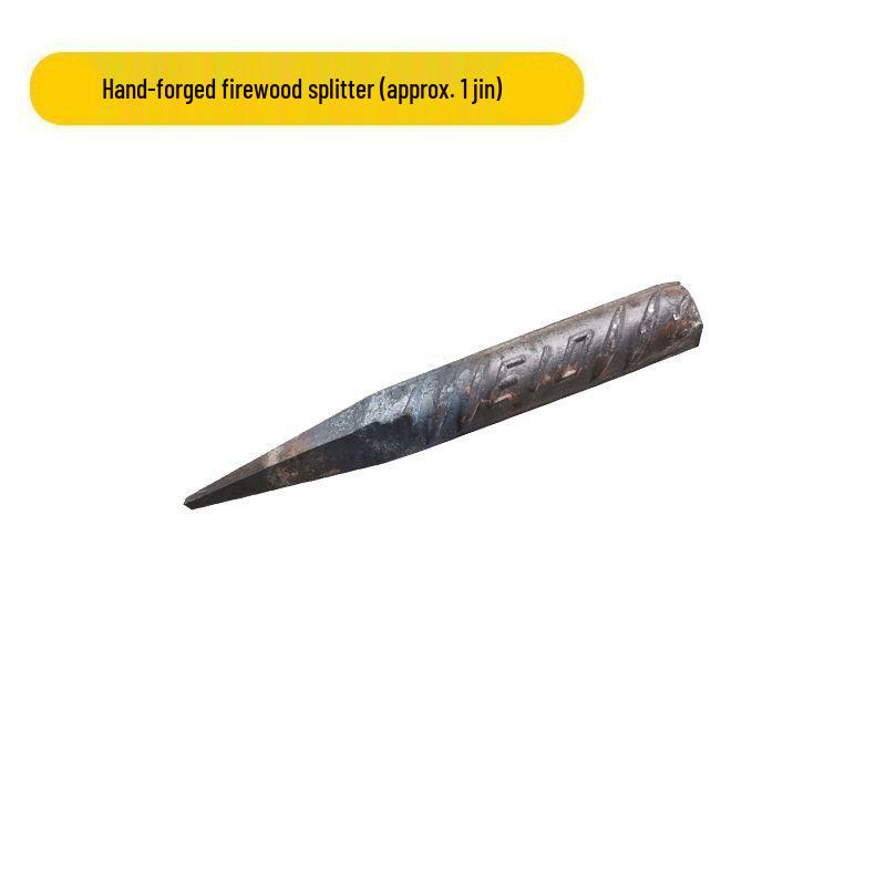 Firewood Splitter Hand-Forged All-Steel Large Wood Splitting Tool - Durable and Efficient