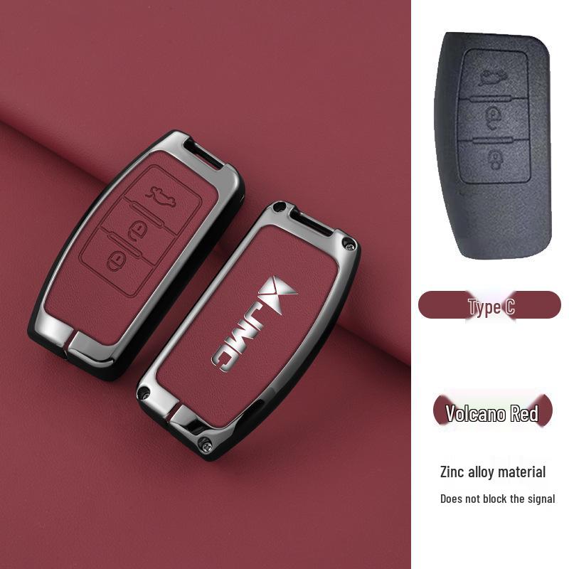 Jiangling Yuhu 7 & 9 Key Case for Fushun 23, Yusheng S350, and Yuhu 17 Car Accessories: Unisex Shell Cover.