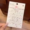 3D Embossed Skull & Floral Nail Stickers: Euro-American Style