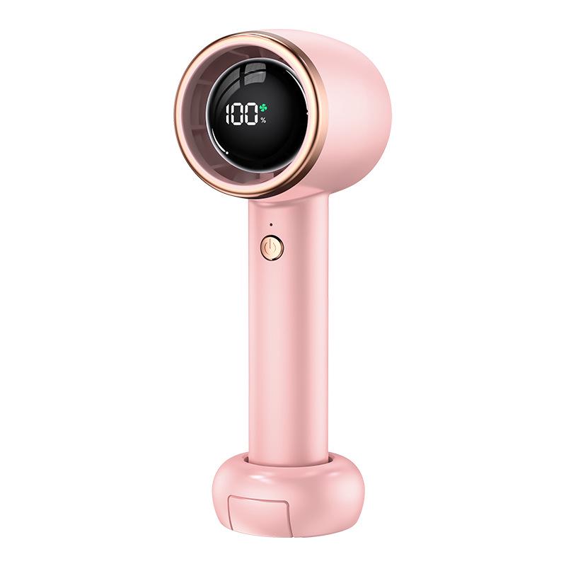 Compact Handheld Bladeless Mini Fan with Strong Wind